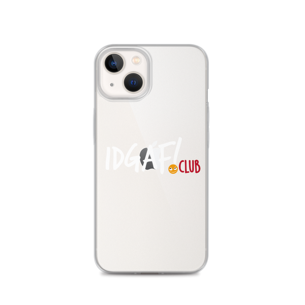 IDGAF.club iPhone Cases