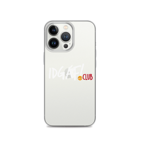 IDGAF.club iPhone Cases