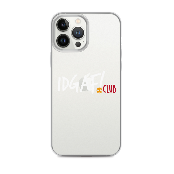 IDGAF.club iPhone Cases