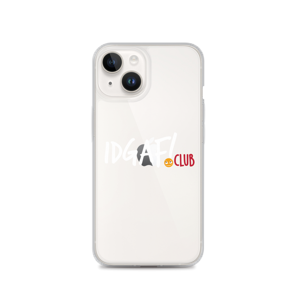 IDGAF.club iPhone Cases