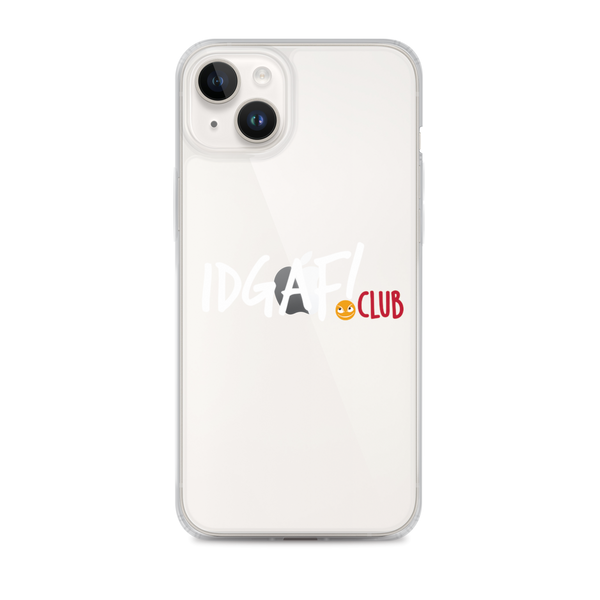 IDGAF.club iPhone Cases