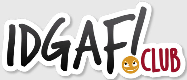 IDGAF.club Vinyl Stickers - 6