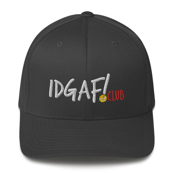 IDGAF.club Structured Twill Cap