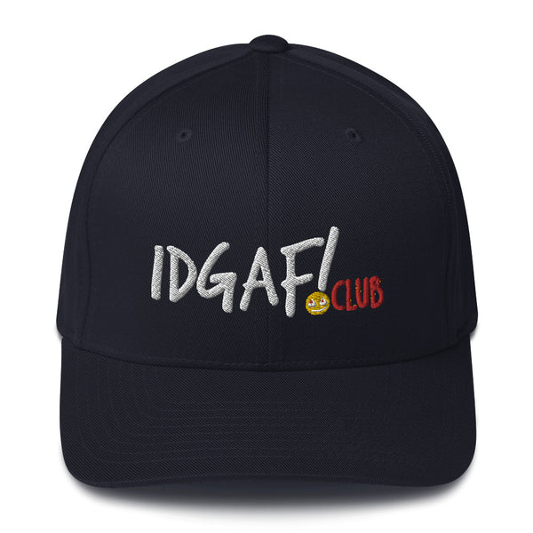 IDGAF.club Structured Twill Cap