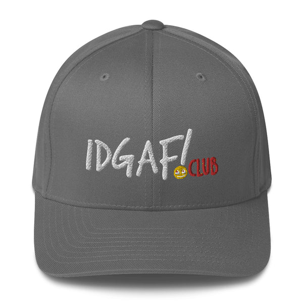 IDGAF.club Structured Twill Cap