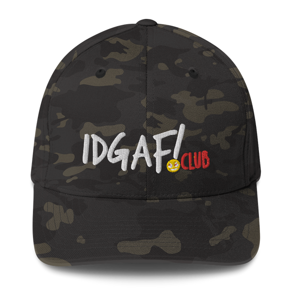 IDGAF.club Structured Twill Cap