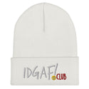 IDGAF.club Cuffed Beanie