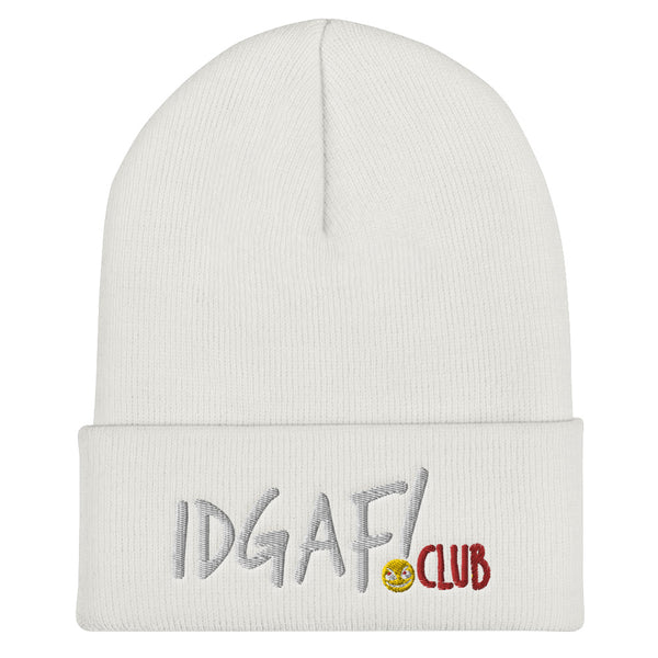 IDGAF.club Cuffed Beanie