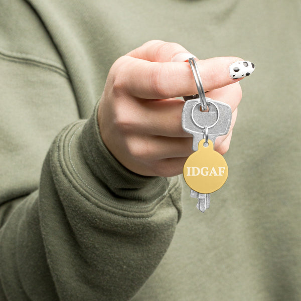 IDGAF.club Keychain