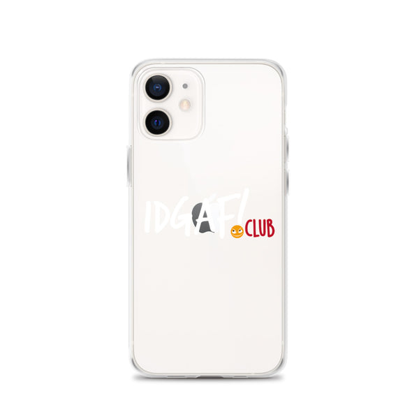 IDGAF.club iPhone Cases