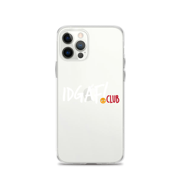 IDGAF.club iPhone Cases