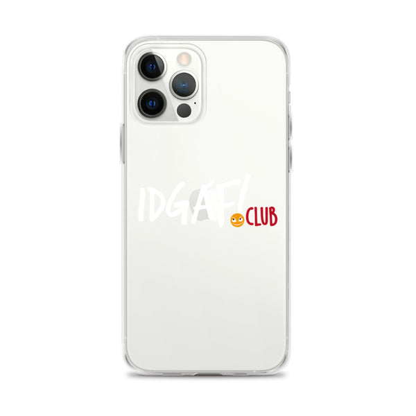 IDGAF.club iPhone Cases