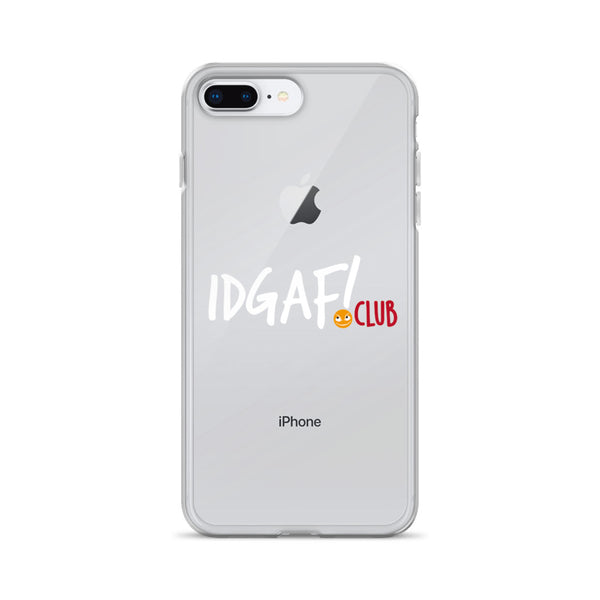 IDGAF.club iPhone Cases