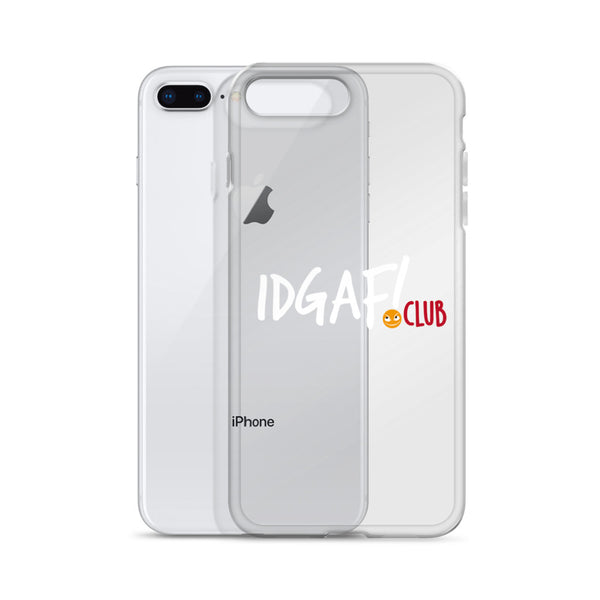 IDGAF.club iPhone Cases