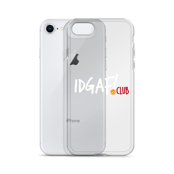 IDGAF.club iPhone Cases