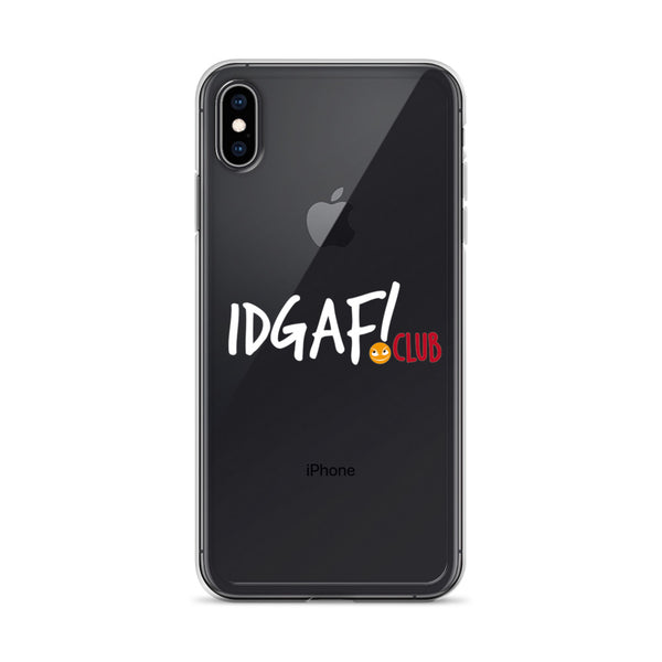 IDGAF.club iPhone Cases