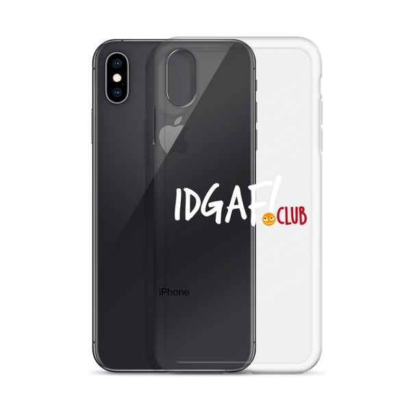 IDGAF.club iPhone Cases