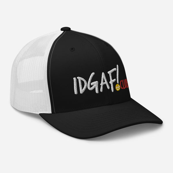 IDGAF.club Adjustable Trucker Cap