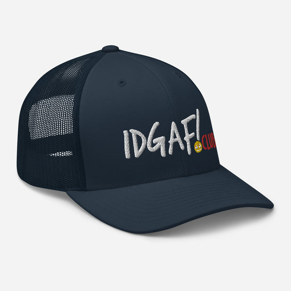 IDGAF.club Adjustable Trucker Cap