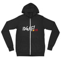 IDGAF.club Lightweight Unisex Zip-Up Hoodie