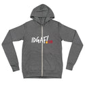 IDGAF.club Lightweight Unisex Zip-Up Hoodie